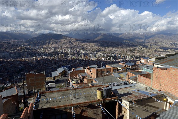 Panoramic view of La Paz