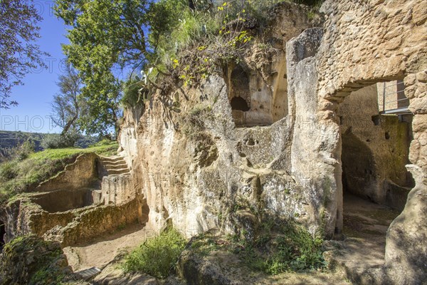 Medieval cave dwellings