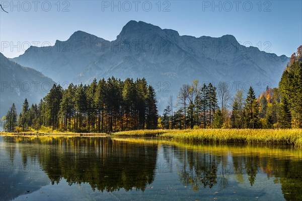 Autumn at Almsee lake