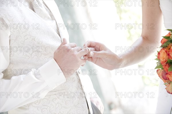 Exchange of wedding rings
