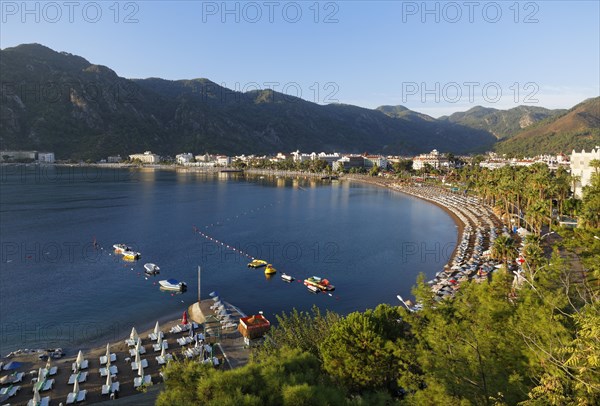 Beach of Icmeler near Marmaris