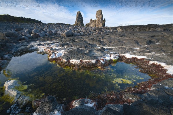 Londrangar basalt rocks