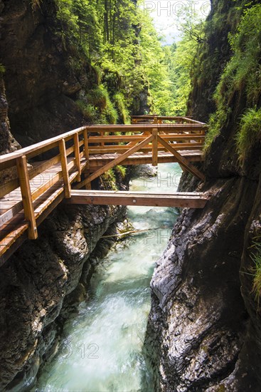 Boardwalk in Mendlingtal valley