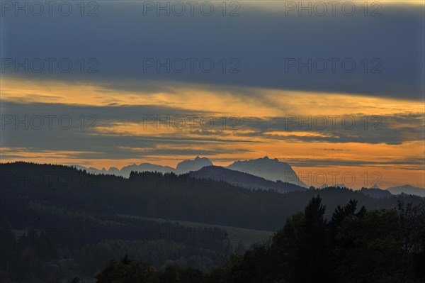 View on Santis mountain