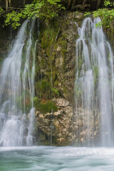 Waterfall in Mendlingtal valley