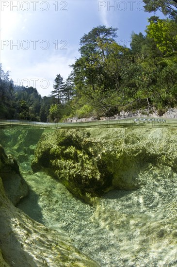 Otscherbach stream in Otschergraben gorge