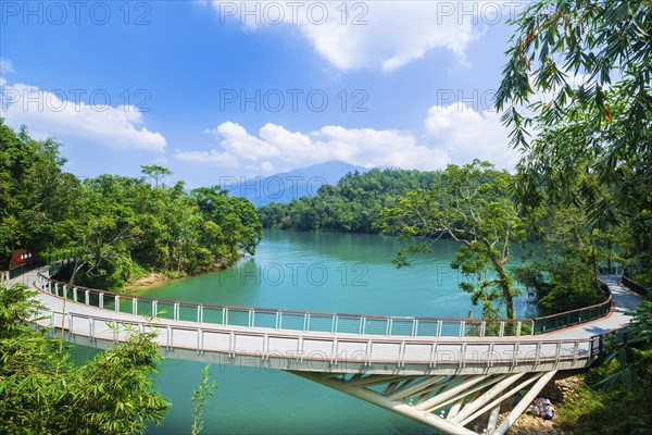 Bridge over Sun Moon Lake