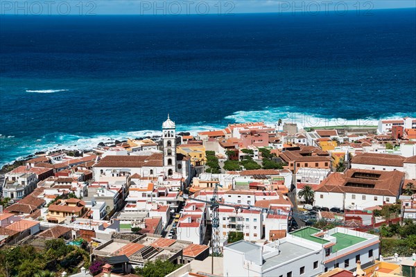 Townscape with the Church of Santa Ana