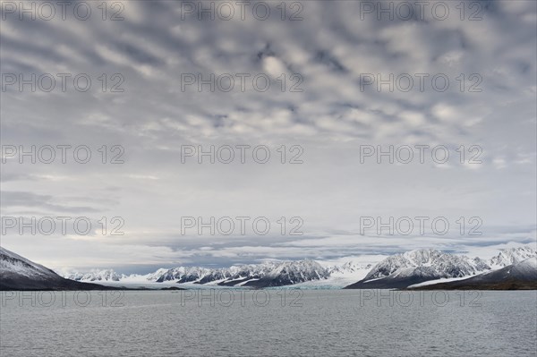 Mountains and glaciers