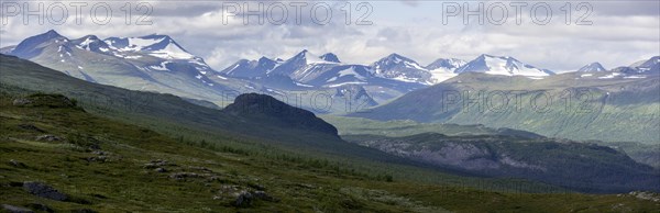 Panoramic view from Prinskullen mountain