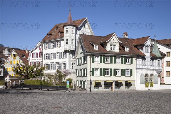 Gallusplatz square in the old town