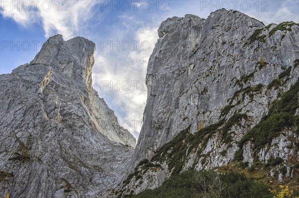 Ellmauer Tor seen from the north