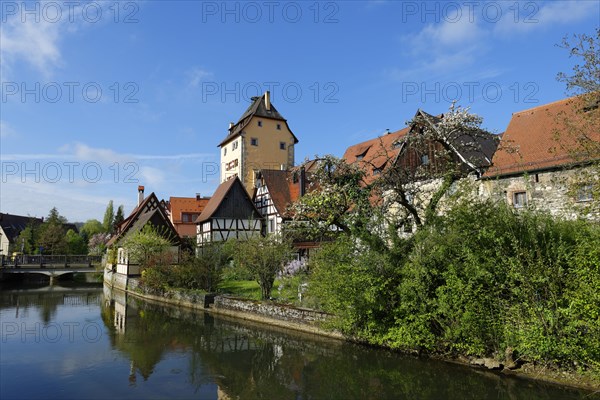 Wassertor Gate on the Pegnitz River