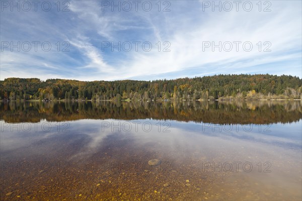 Lake Kirchsee in autumn