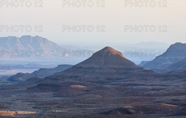 Conical mountain