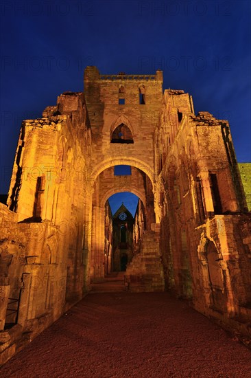 The ruins of Jedburgh Abbey