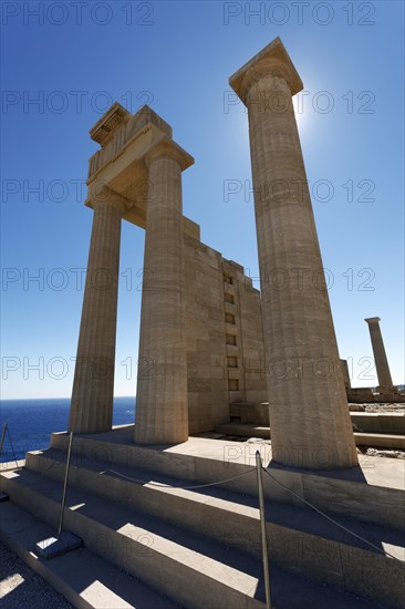 Remains of columns