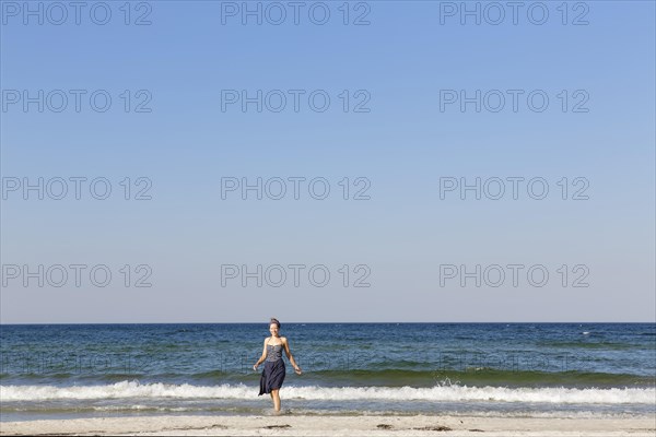 Woman on the beach