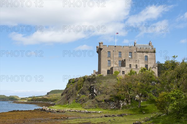 Dunvegan Castle on Loch Dunvegan