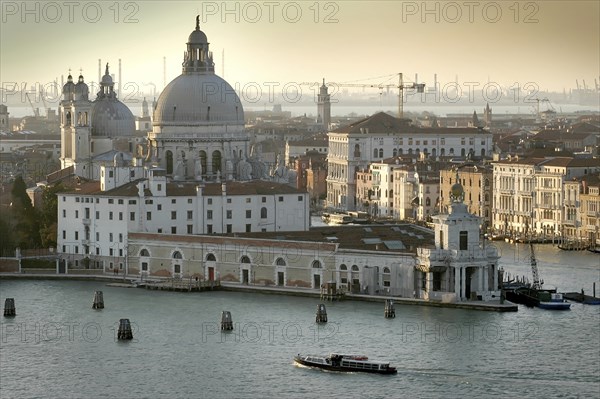 View from the Church of San Giorgio Maggiore across the Canale della Giudecca towards the Church of Santa Maria della Salute