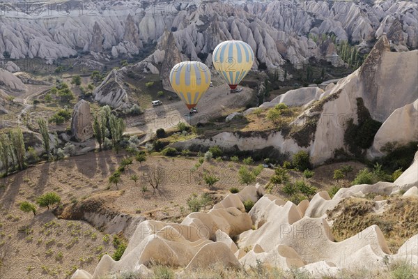 Hot air balloons