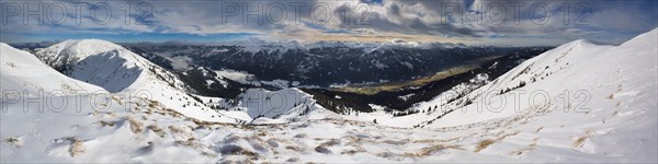 Rottenmann tauern mountains and the Seckau Alps