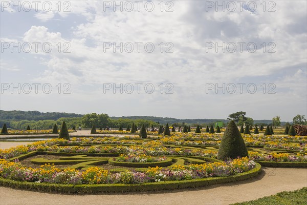 Gardens of Chateau de Versailles or Palace of Versailles