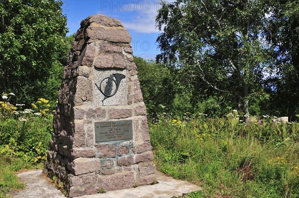 Monument to the des 28eme Bataillon de Chasseurs Alpins