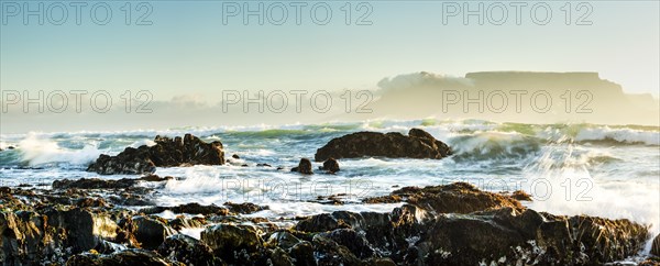 Table Mountain in the evening light