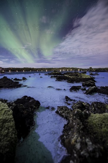 Lagoon with the Northern Lights