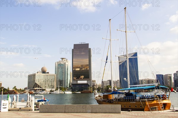 Modern architecture at the Dubai Creek