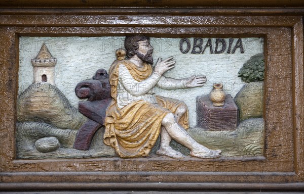The prophet Obadiah