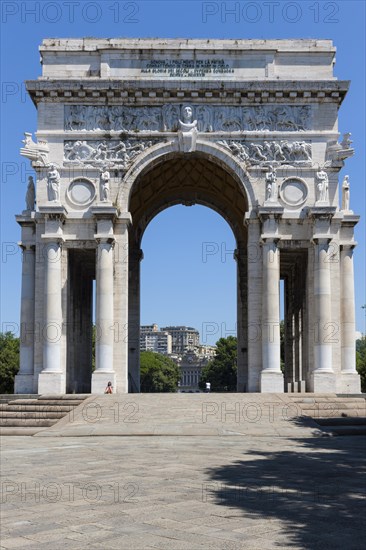 Arco della Vittoria triumphal arch