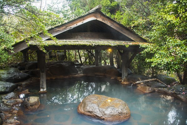 Hot pool in the Kurokawa onsen