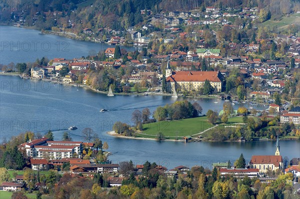 Monastery and castle Tegernsee