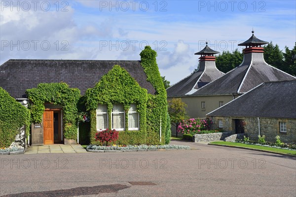 The Glenfiddich whisky distillery