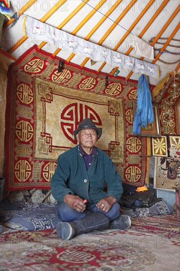 Mongolian man