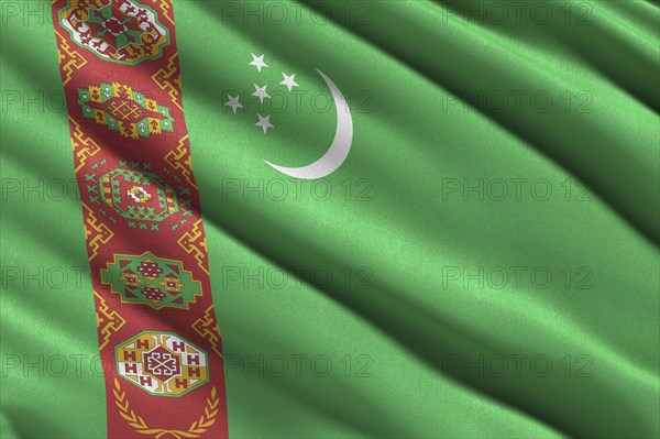 Flag of Turkmenistan