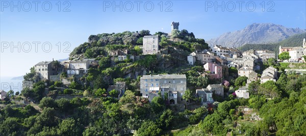 Village on the coast