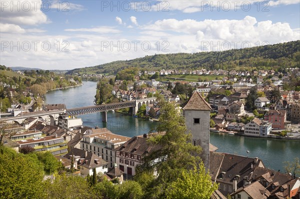 View from Munot Fortress over the town