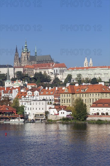 Vlatava River and Mala Strana