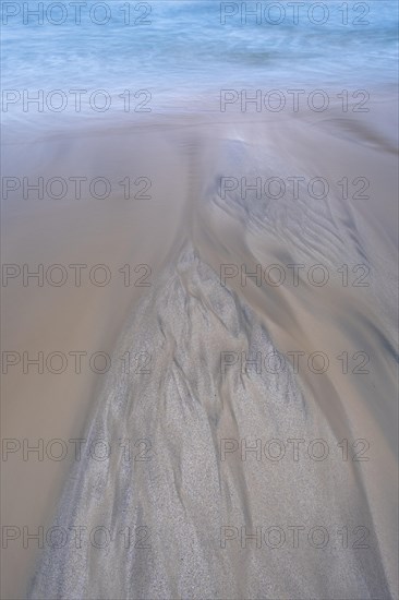 Bizarre structures on the sandy beach