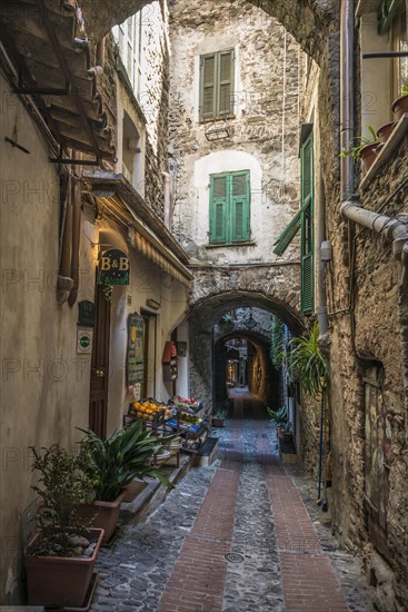 Medieval lane in Dolceacqua