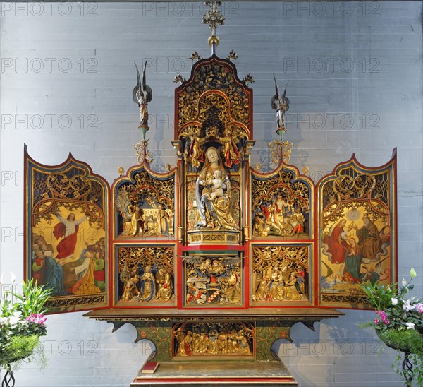 Mehrerau altar of Our Mother of Grace in the monastery church