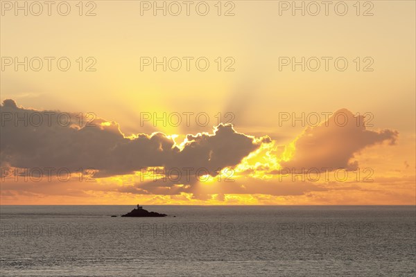 Sunset off Pointe du Van