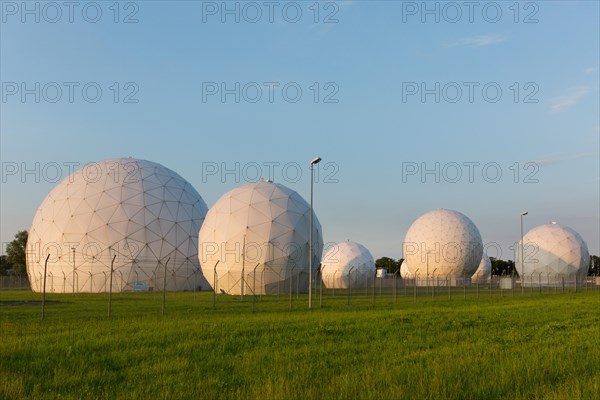 Radomes of the former Echelon surveillance station Field Station 81