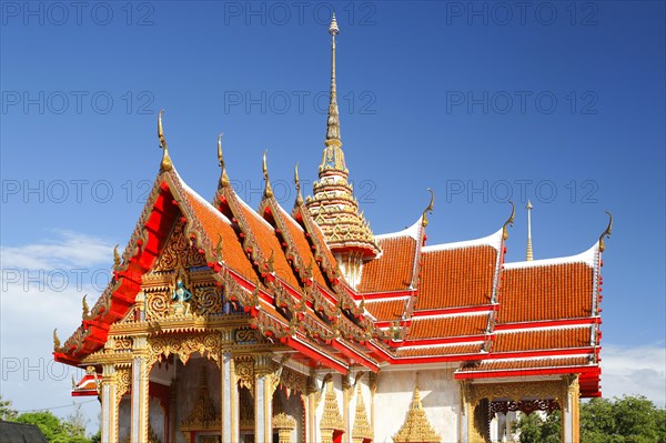 Ornate roof of the pagoda