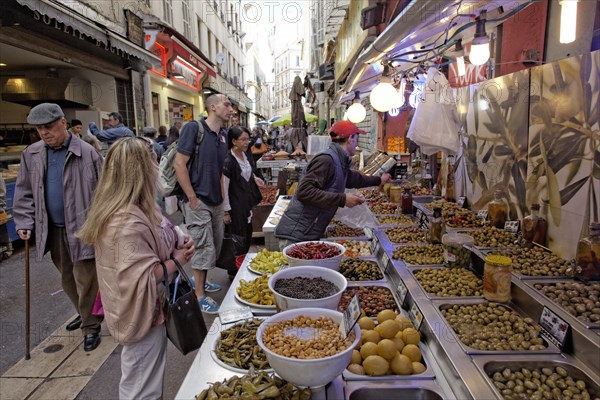 Marche des Capucins market in the district of Noailles, Marseille