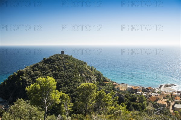 The village of Varigotti on the coast