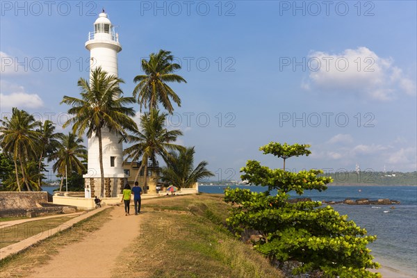Lighthouse near the city of Galle